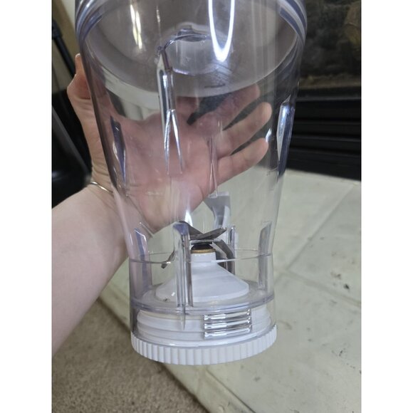 Back To Basics Smoothie Blast Replacement Parts - Plastic Pitcher, Blade w/lid - Picture 6 of 7